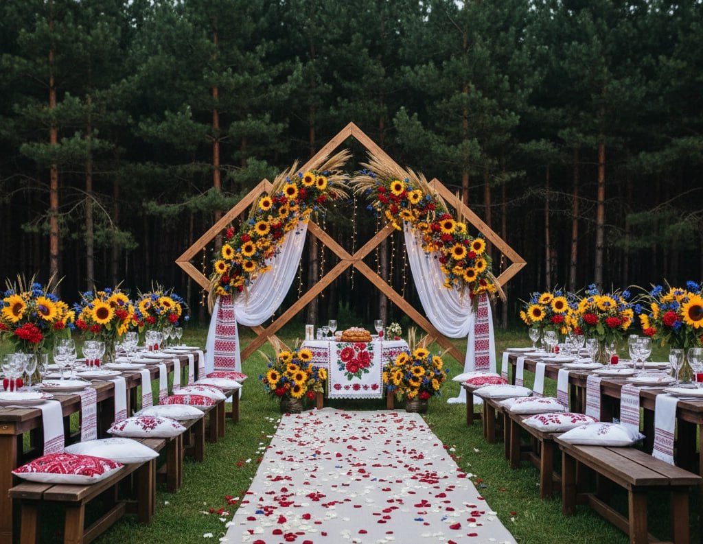 весілля в українському стилі