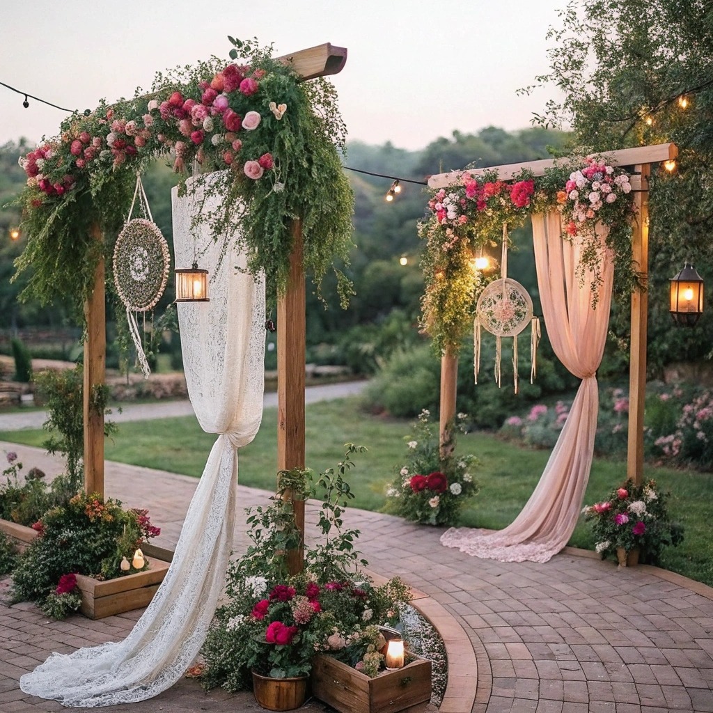 Оформлення весільної фотозони