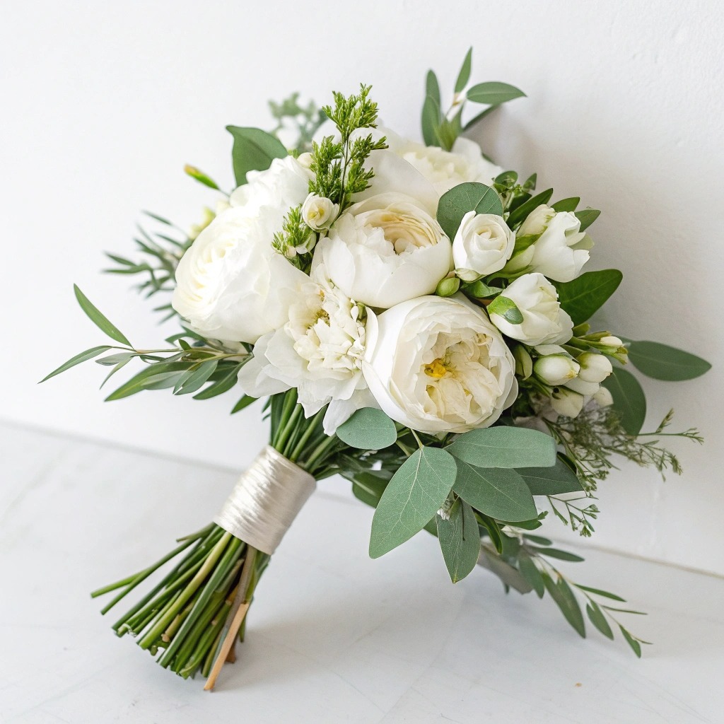 Мінімалістичні букети нареченої